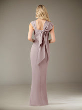Sheath/Column Asymmetrical Floor-Length Satin Mother of the Bride Dress